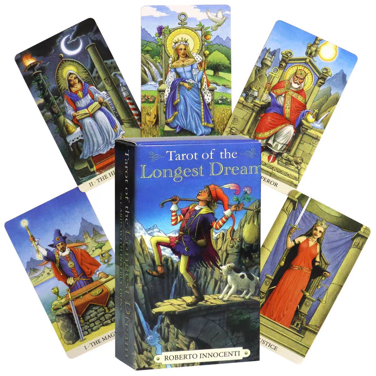 78 Longest Dream Cards With Gu - đánh giá và giá Tarot Cards Deck With Guidebook