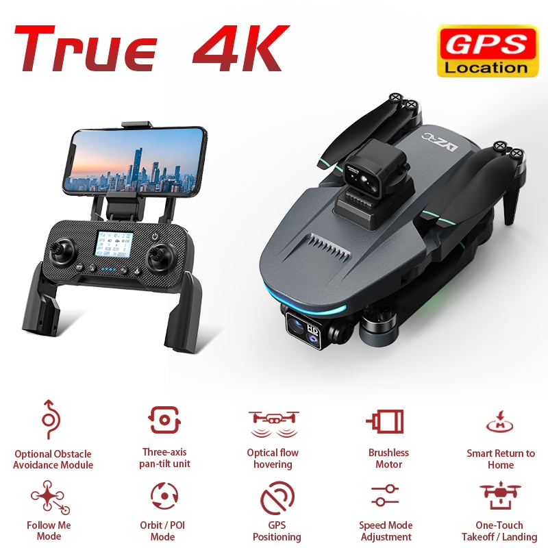 3 Axis Gimbal Brushless GPS Re - đánh giá và giá Fpv Brushless Rc Drone 4K