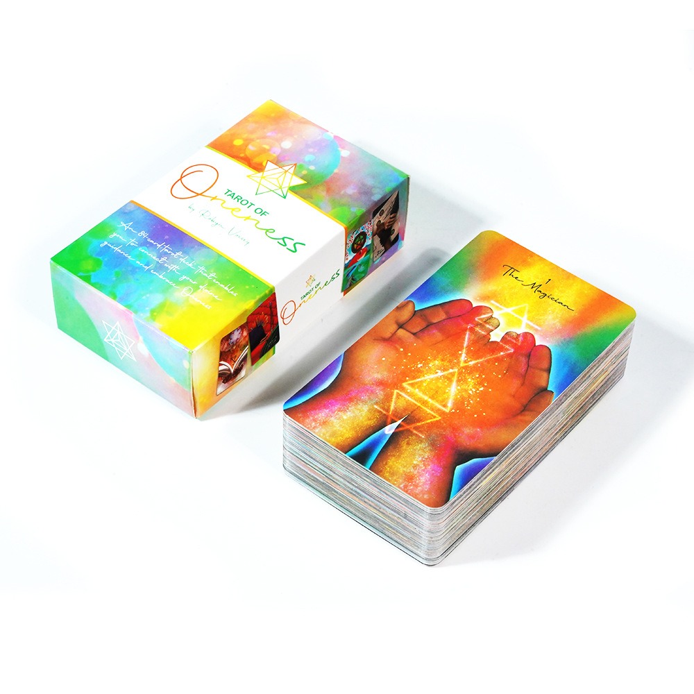 Tarot of Oneness 10.3*6 Cm 78  - đánh giá và giá Tarot Cards Deck With Guidebook