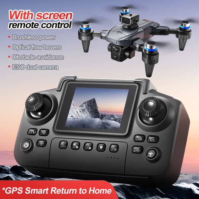 GPS RC Drone With Screen 4K Pr - đánh giá và giá Fpv Brushless Rc Drone 4K
