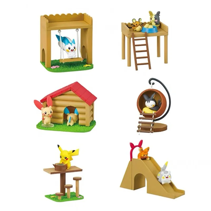 Pokemon Miniature Forest Playg - đánh giá và giá Anime Action Figure Blind Box