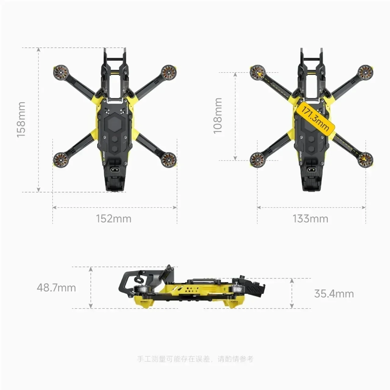 SpeedyBee Master 3X Modular FP - đánh giá và giá Fpv Brushless Rc Drone 4K