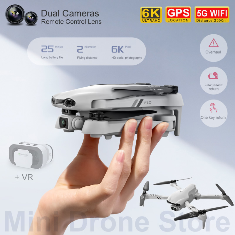 F10 RC Trực Thăng Tặng GPS Máy - đánh giá và giá Fpv Brushless Rc Drone 4K